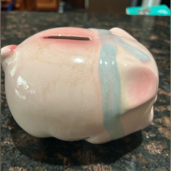 GUC Vintage Antique Ceramic Piggy Bank - Picture 5 of 6
